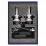 Светодиодные лампы MTF Light, серия MaxBeam, H4, 12V, 55W, 5000lm, 6000K, кулер, комплект.