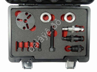 Комплект для снятия муфты компрессора кондиционера (тип компрессоров:GM R4, А6, HR-6, DA-6, V5 A/C,  Forsage