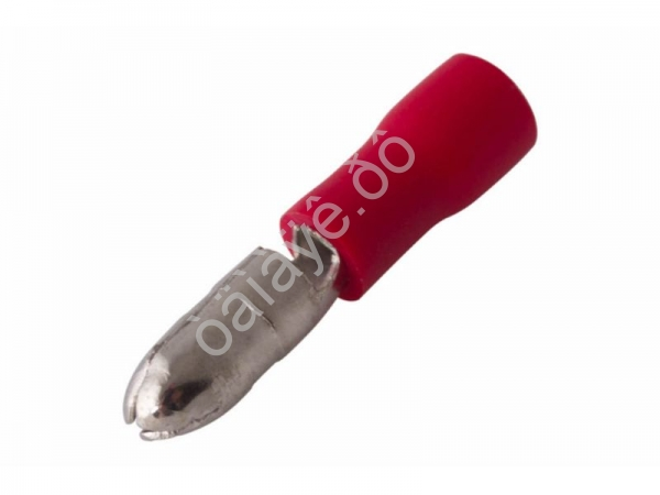 Разъем штекерный изолированный штекер 4мм 0.5-1.5 мм(кв) красный REXANT