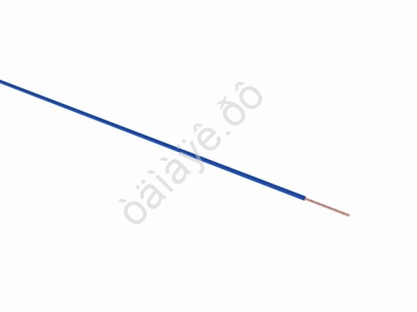 Провод  одинарный (0,5) REXANT синий (100м)