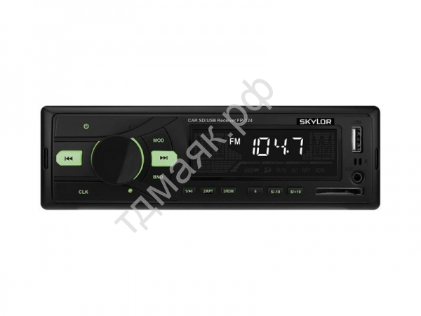 Автомагнитола SKYLOR FP-124 2x50 на 24v (USB без CD)