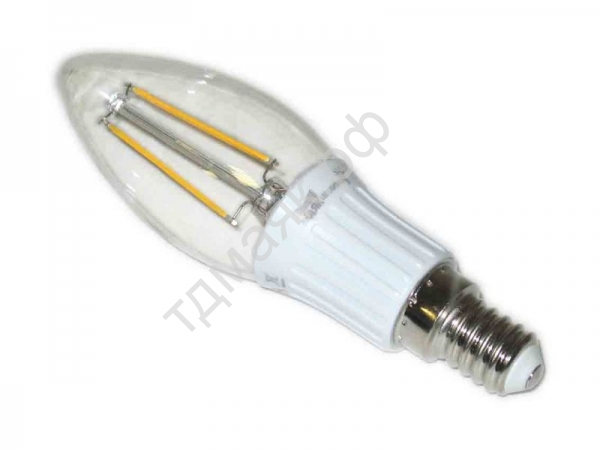 Лампа светодиодная "МАЯК" E14, 2W, LED COB 2SMD (36x29), AC 220-240V