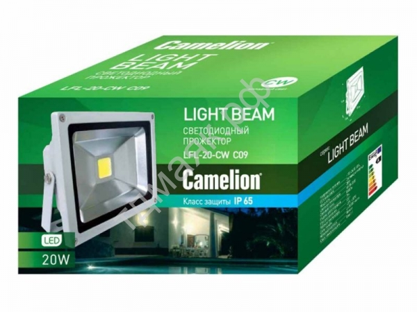 Прожектор Camelion LFL-20-CW  (220v -20w-6500к) Светодиодный ~~