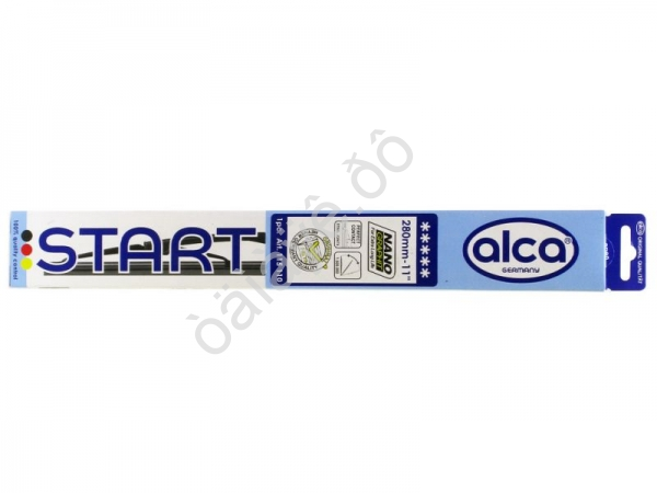 Щетка стеклоочистителя  "ALCA"силикон/графит 28см START 1/50