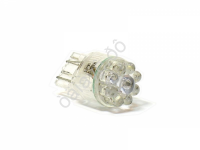 Светодиод 12V T20/5 9LED W3x16Q ORANGE "Маяк"