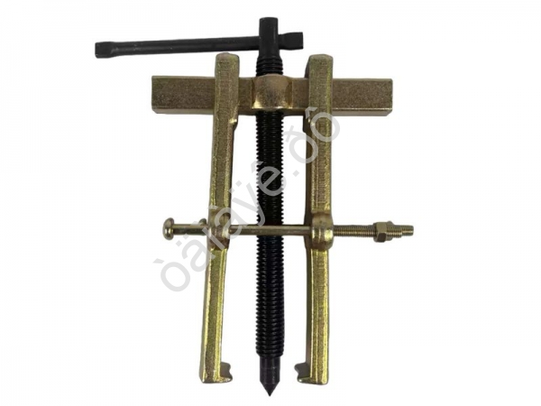 Съемник подшипников 2-х лапый 150 мм раздвижной ф55-105мм со стяжкой (жёлтый) ДЕЛО МАСТЕРА Съемник подшипников 2-х лапый 150 мм раздвижной ф55-105мм со стяжкой (жёлтый) ДЕЛО МАСТЕРА