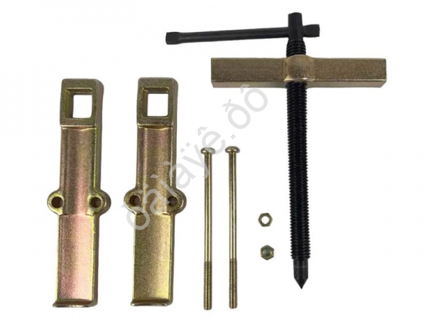 Съемник подшипников 2-х лапый 150 мм раздвижной ф55-105мм со стяжкой (жёлтый) ДЕЛО МАСТЕРА Съемник подшипников 2-х лапый 150 мм раздвижной ф55-105мм со стяжкой (жёлтый) ДЕЛО МАСТЕРА