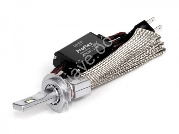 Светодиодные лампы MTF Light серия ProFLEX H7/H18, 6000K, 3000lm, 12-24V, 30W, NO FAN, 2шт.