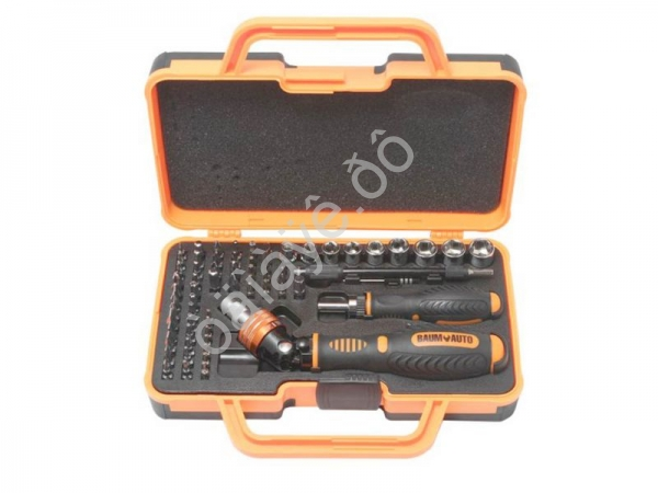 Набор отверток реверсивных поворотных, для ювелирных и точных работ, с гибким удлинителем, комплекто BaumAuto