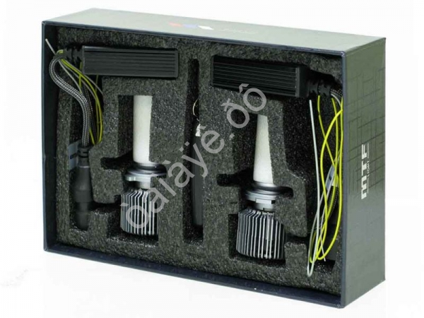 Светодиодные лампы MTF LIGHT серии DIGITAL LIGHTING НIR2(9012), 12V, 55W, 4500lm, 3000-7000K, управление со смартфона, аналоговое и пульт ДУ, к-кт.