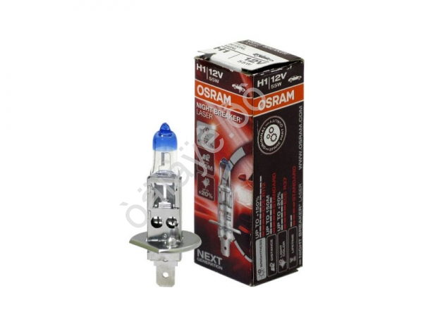 Лампа Osram H1 12V55W+150% P14.5s NIGHT BREAKER LASER Лампа Osram H1 12V55W+150% P14.5s NIGHT BREAKER LASER