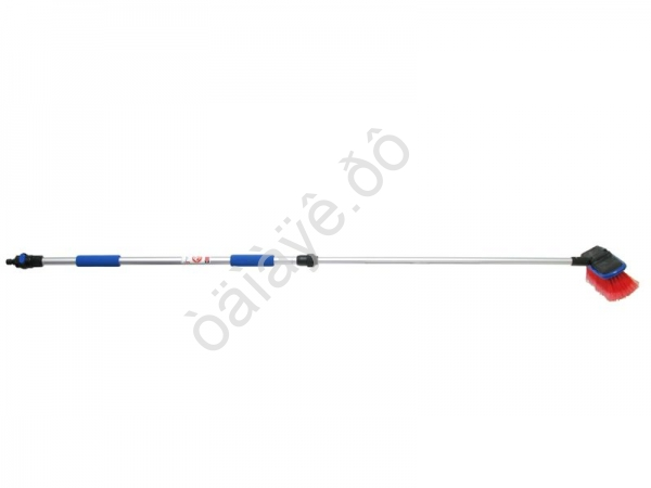 Щетка  для мытья 105-160см с краном телескоп.,прямая.диам. 21,6/18мм "М5" 1/12_