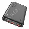 Портативное зарядное устройство 10000Ah 1PD Type-C(20W)+1USB2.0(22,5W), черный HOCO J101 Hoco Портативное зарядное устройство 10000Ah 1PD Type-C(20W)+1USB2.0(22,5W), черный HOCO J101 Hoco