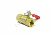 Кран шаровой 1/4" резьба внутренняя/внутренняя латуньPR-0503