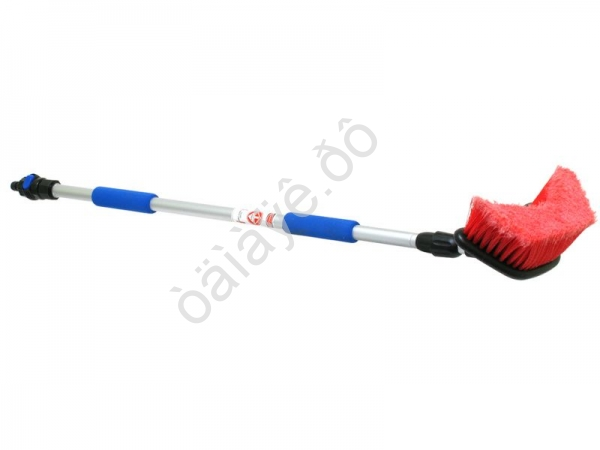 Щетка  для мытья 105-160см с краном телескоп.,С-обр,диам. 21,6/18мм "МТ"1/12_