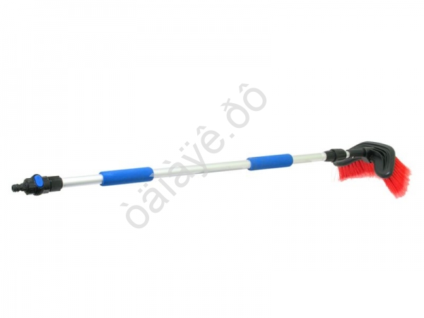 Щетка  для мытья 105-160см с краном телескоп.,С-обр,диам. 21,6/18мм "МТ"1/12_