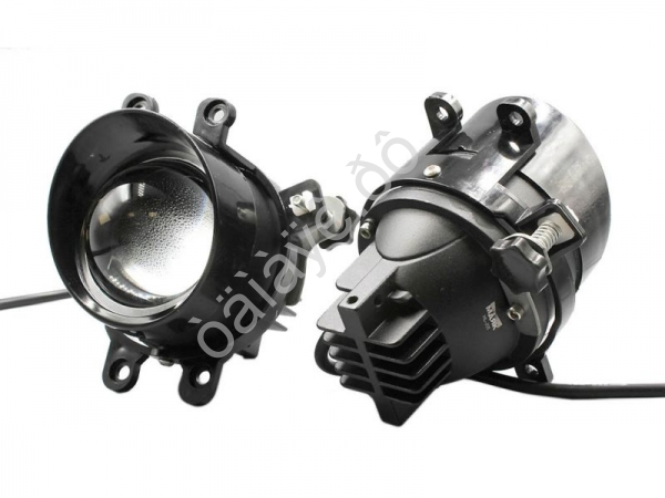 Фары светодиод. противотуманные BI-LED линза , с белым светом универсальные12-24V, 28w, 3,5in, 6000K, 2800Lm (2шт.) HL-J05