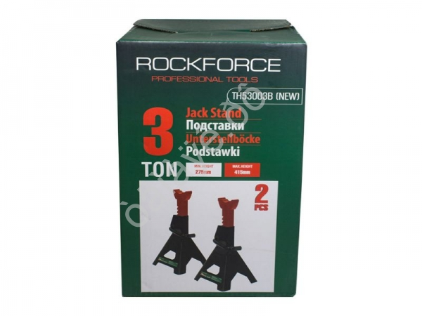 Стойка страховочная 3т (h min 275мм, h max 415мм) (к-т 2шт.) RockFORCE
