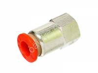 Фитинг цанговый пластик PU 1/8 х 6 mm внутр. резьба