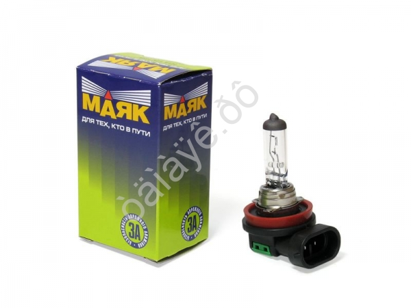 Лампа МАЯК H16 12V 19W PGJ19-3 1/100 Лампа МАЯК H16 12V 19W PGJ19-3 1/100