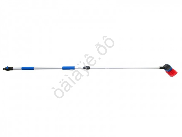 Щетка  для мытья 105-160см с краном телескоп.скругленная, 21,6/18мм "М5"1/12_