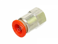 Фитинг цанговый пластик PU 1/8 х 8 mm внутр. резьба