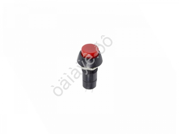 Кнопка 250v 1A(2c) ON-(OFF) без фиксации красная/10