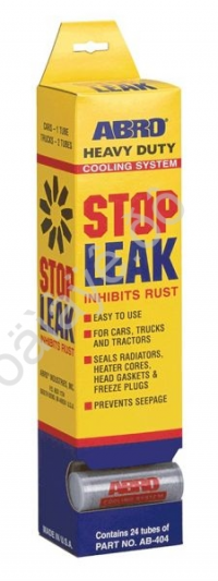 Герметик радиатора "ABRO Stop Leak" 20гр. (24 шт.)