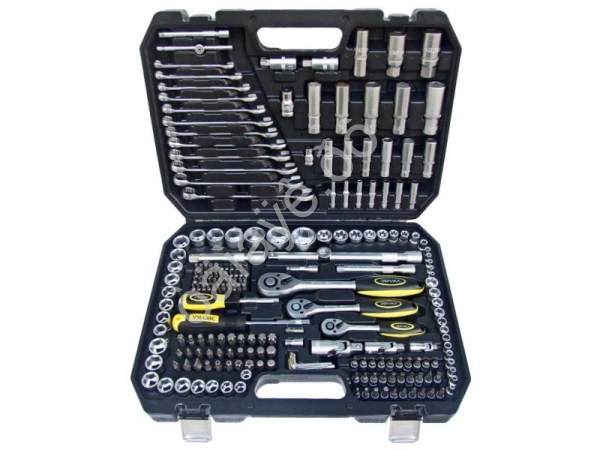 Набор инструментов 216пр. ER-80216 1/41/2"3/8"  6-гр. . ЭВРИКА /1/2