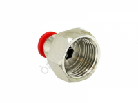 Фитинг цанговый прямой PU 1/2 х 8 mm внутр. резьба