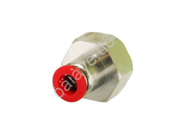 Фитинг цанговый прямой PU 1/2 х 8 mm внутр. резьба