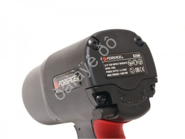 Пневмогайковерт ударный 1800Нм 3/4 с реверсом и регулировкой усилия в облегченном корпусе 3/4" Forsage Пневмогайковерт ударный 1800Нм 3/4 с реверсом и регулировкой усилия в облегченном корпусе 3/4" Forsage