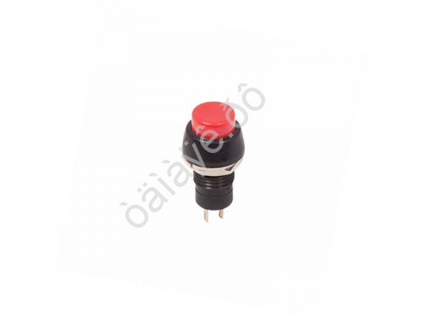 Кнопка 250v 1A(2c) ON-OFF  красная Micro/10