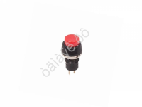 Кнопка 250v 1A(2c) ON-OFF  красная Micro/10