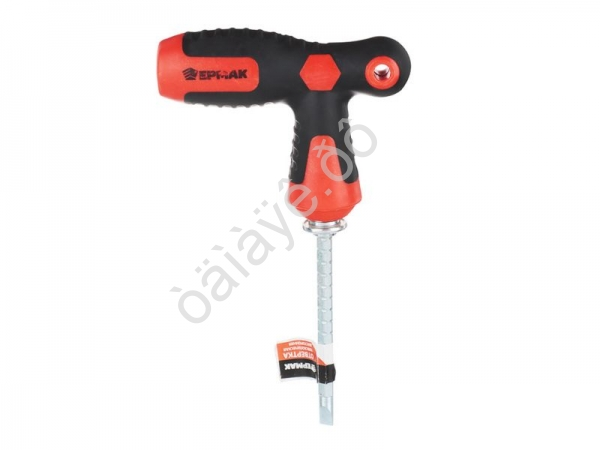 Отвертка телескопическая двусторонняя, Т-образная 2х-комп. рукоятка, с фиксатором ЕРМАК