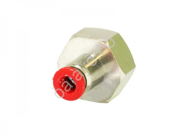 Фитинг цанговый прямой PU 1/2 х 6 mm внутр. резьба