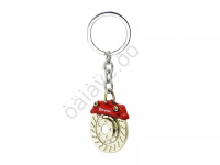 Брелок "Диск тормозной" красный