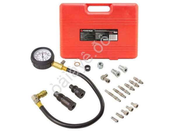 Тестер компрессии дизельного двигателя(свечи:М18х1.5х30мм - 2шт,М10х1.25х68мм, М10х1.0х68мм, М10х1.2 Forsage