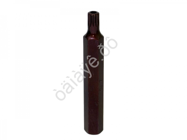 Бита М7 SPLINE, 12 лучей, L=75mm с отверстием МАЯКАВТО™ 1/10/50/500_ Бита М7 SPLINE, 12 лучей, L=75mm с отверстием МАЯКАВТО™ 1/10/50/500_