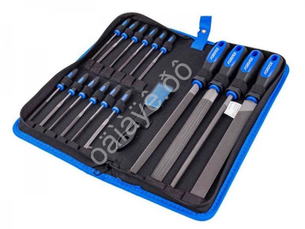 Напильники разнопрофильные, набор 17пр. Forsage