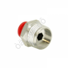 Фитинг цанговый прямой PU 3/8 х 6 mm наруж. резьба Фитинг цанговый прямой PU 3/8 х 6 mm наруж. резьба