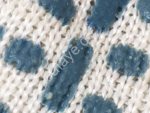 Перчатки х/б с ПВХ 10кл. 4-х нитка белые/10/500