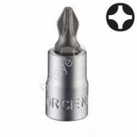 F321322 1/4" Головка бита крест РН.2 L-32мм  /1/20