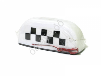 Знак "TAXI" магнитный,  с подсветкой 12V белый/1/8