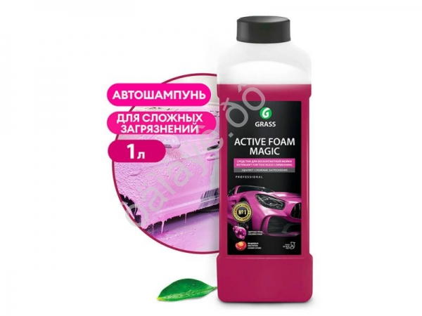 Автошампунь, активная пена "Active Foam Magic" (канистра 1 л) GRASS /1/12