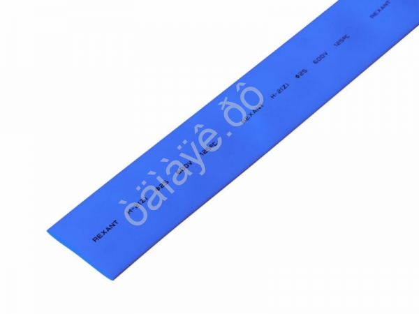 Термоусадочная трубка  25мм REXANT синяя (10м) 1/40