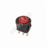 Переключатель круглый 250V 3А (3с) ON-OFF красный с подсветкой Micro (RWB-106, SC-214) REXANT Переключатель круглый 250V 3А (3с) ON-OFF красный с подсветкой Micro (RWB-106, SC-214) REXANT