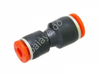 Фитинг цанговый соединительный пластик PU 4 х 6 mm