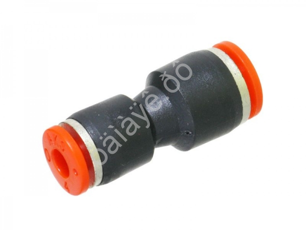 Фитинг цанговый соединительный пластик PU 4 х 6 mm
