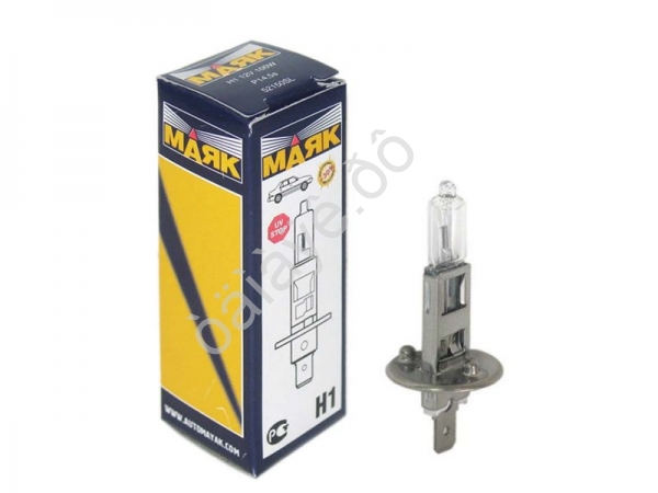 Лампа МАЯК H1 12V100W P14,5s SUPER LIGHT+30%  (мин.уп.10шт) 10/800